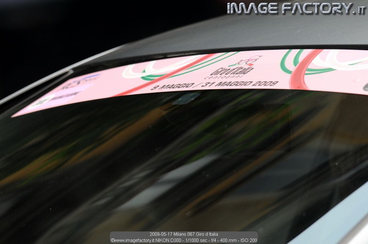 2009-05-17 Milano 067 Giro d Italia